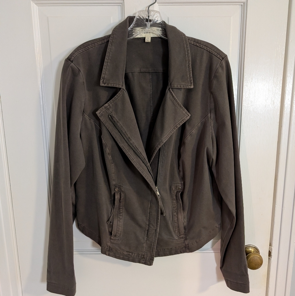 Torrid Dark Gray Moto Jacket